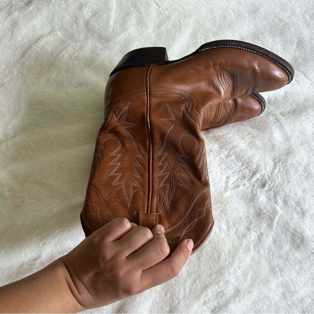 Tony Le Claire Custom Made Cowboy Boot Size 7B - Picture 5 of 12